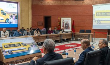 Réunion consacrée au transport scolaire dans la province de Sidi Kacem