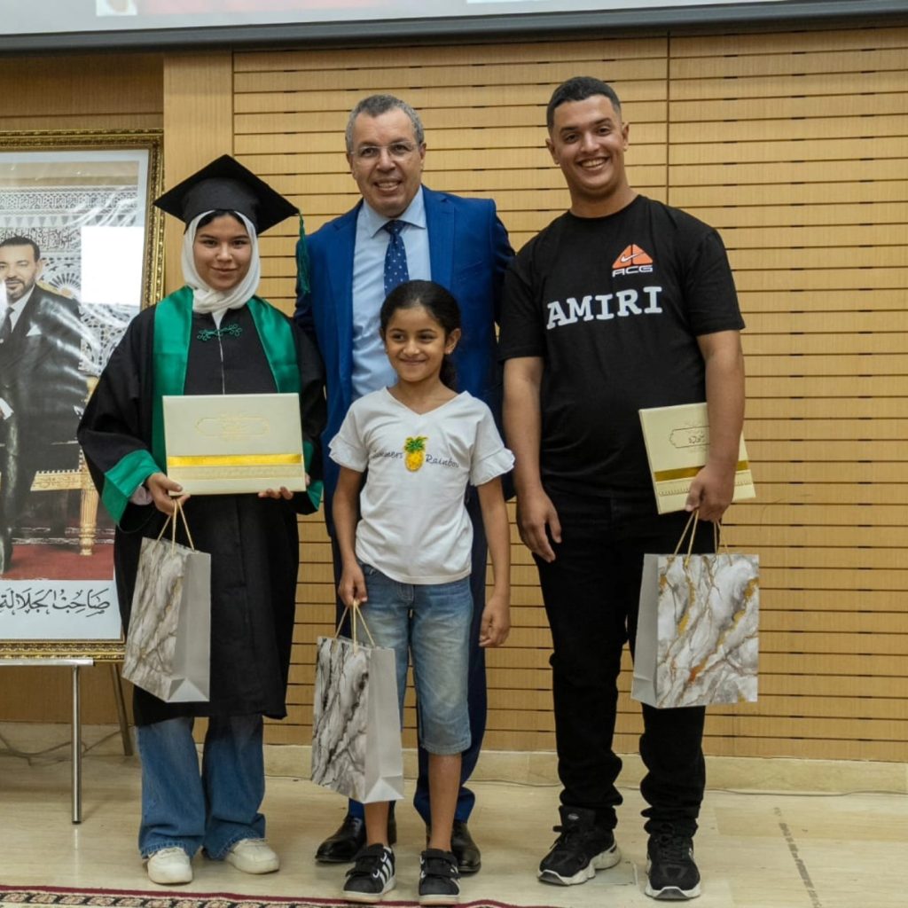 Cérémonie d’excellence en l’honneur des élèves de Sidi Kacem