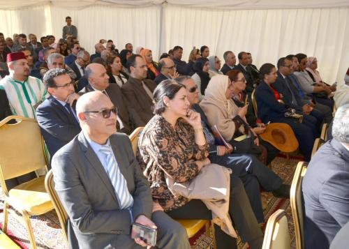 السيد الحبيب ندير عامل إقليم سيدي قاسم يترأس افتتاح منصة للشباب بمدينة سيدي قاسم